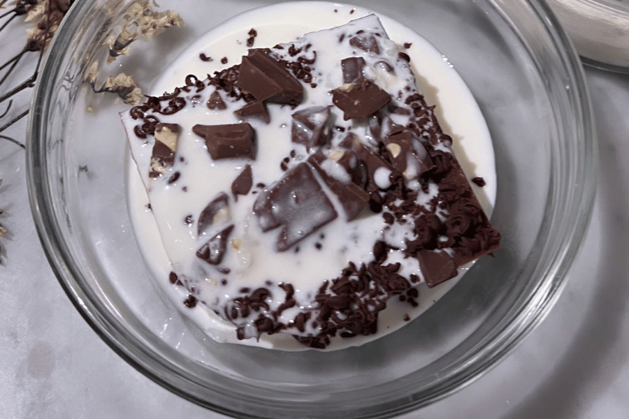 Potret puding cokelat ala Enno Lerian