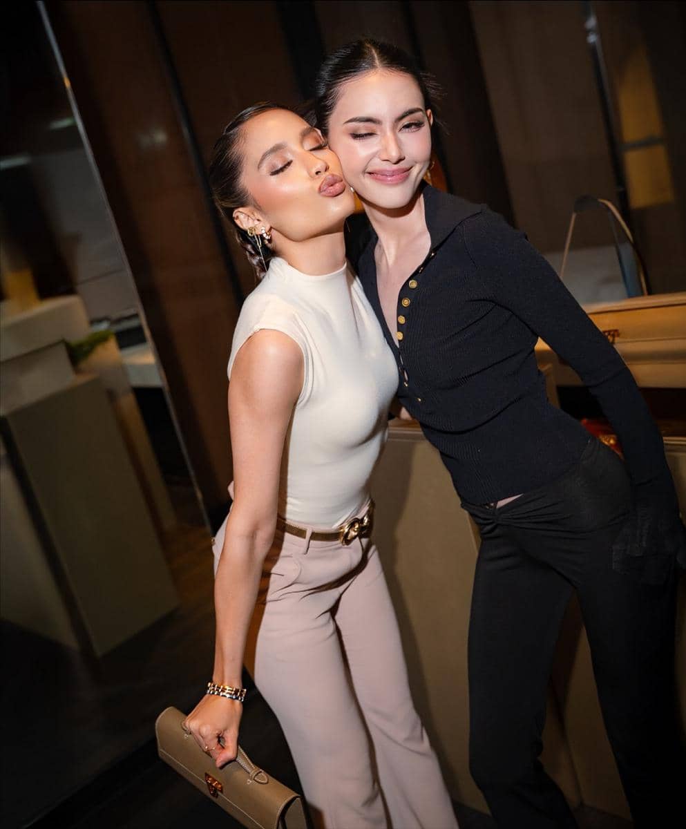 Cinta Laura Bertemu Davika Hoorne di Jakarta