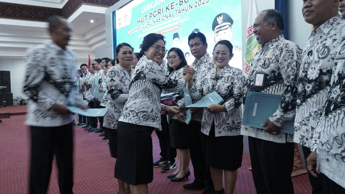 Para guru di Kabupaten Karangasem