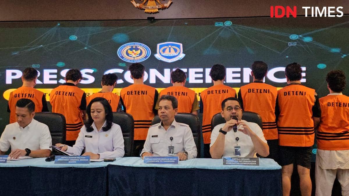 10 WNA pakai Visa Investor Bodong diamankan Imigrasi Tangerang