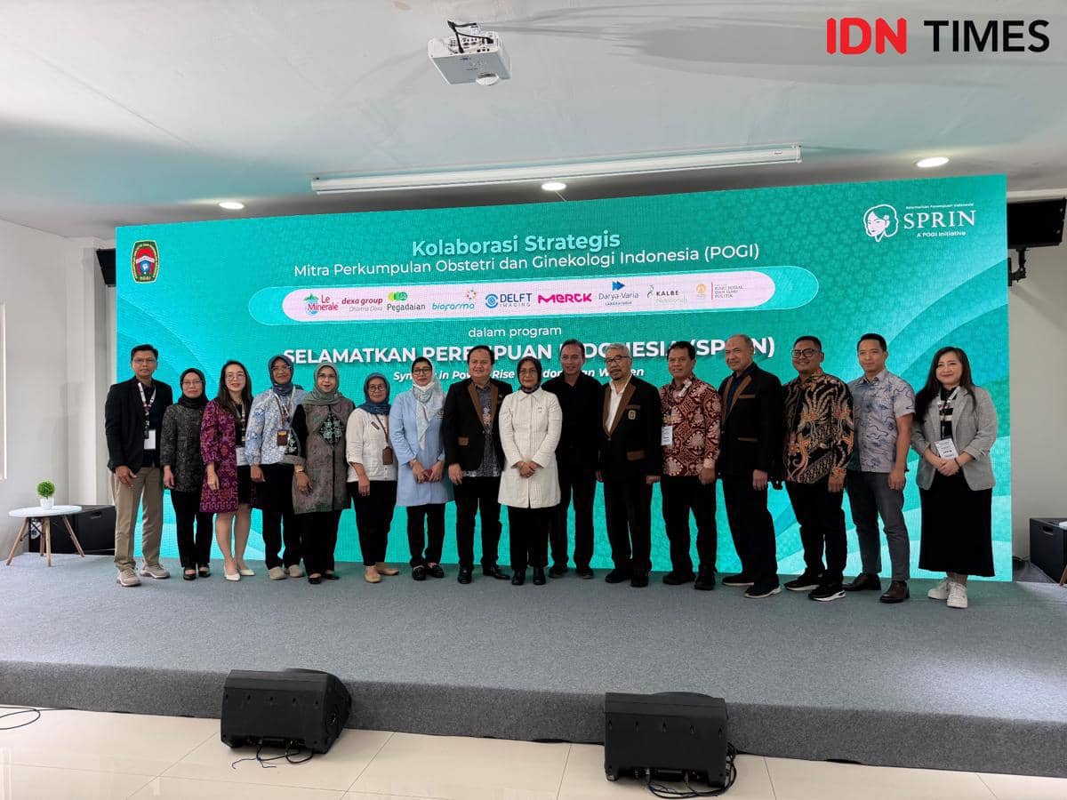 Press conference Synergy in Power, Rise of Indonesian Women di Jakarta, pada Rabu (26/11/2025).