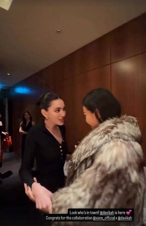 Patricia Gouw Bertemu Davika Hoorne di Jakarta