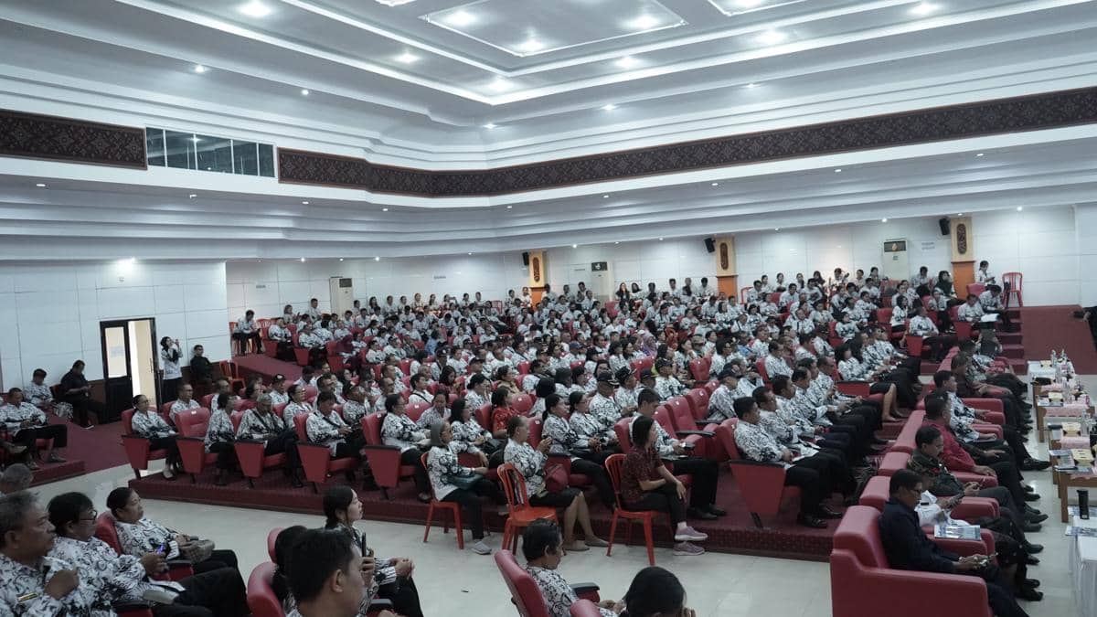 Para guru di Kabupaten Karangasem.