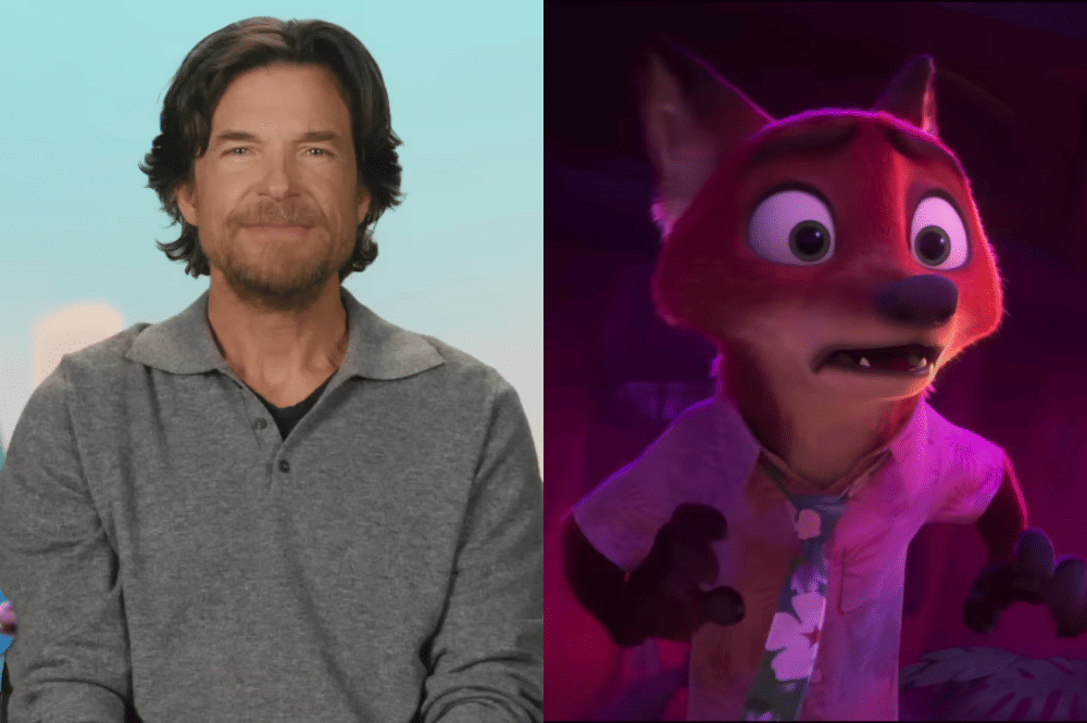 Kolase foto Jason Bateman pengisi suara Nick Wilde di Zootopia 2