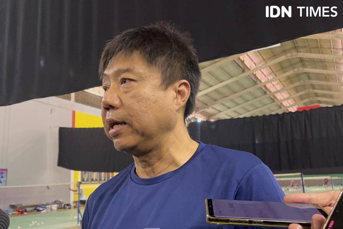 Pelatih ganda putra Indonesia, Antonius Budi Ariantho 