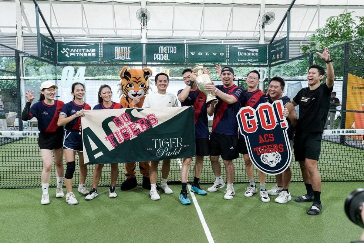 Turnamen padel Battle of Schools: Parents Edition sukses digelar