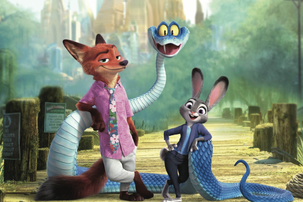 Still cut film animasi Zootopia 2