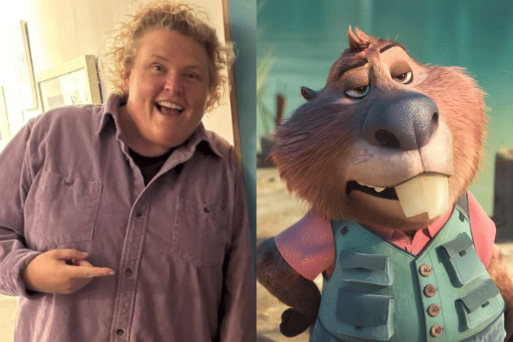 Kolase foto Fortune Feimster pengisi suara Nibbles Maplestick di Zootopia 2
