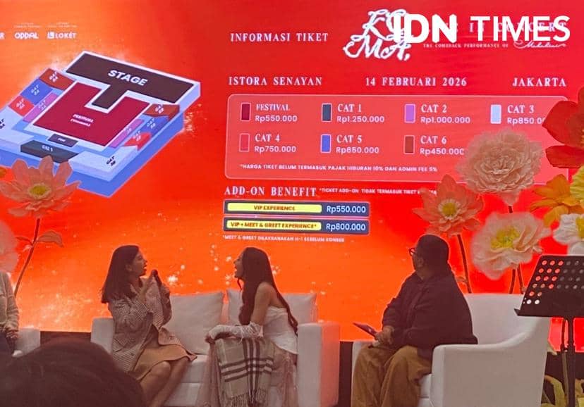 harga tiket konser Mahalini “KOMA Live in Concert”