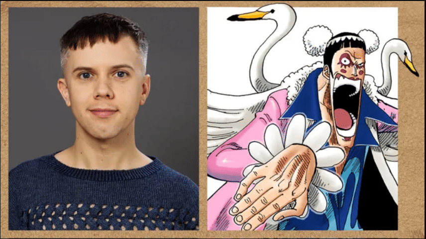 Cole Escola - Mr. 2 bon clay. (Dok. Netflix/One Piece)