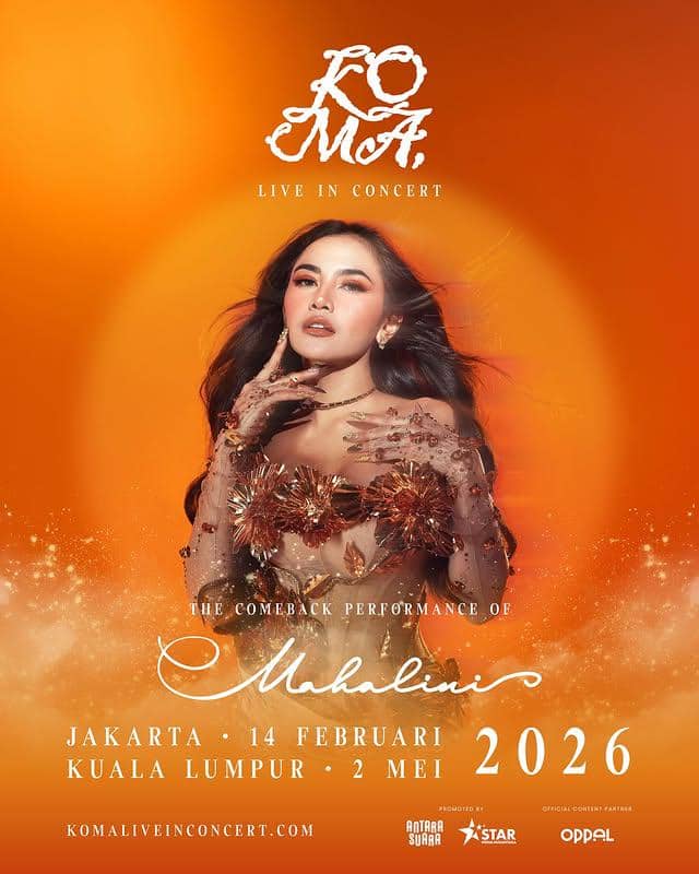 harga tiket konser Mahalini “KOMA Live in Concert”