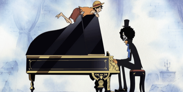 Brook menyanyikan Bink's Sake