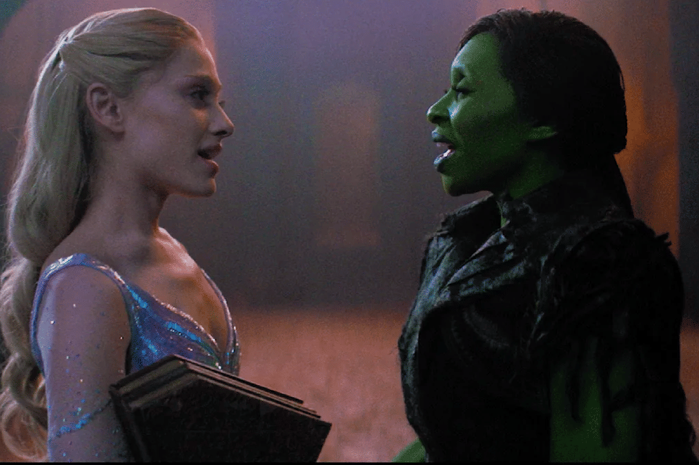 cuplikan adegan dalam film Wicked: For Good