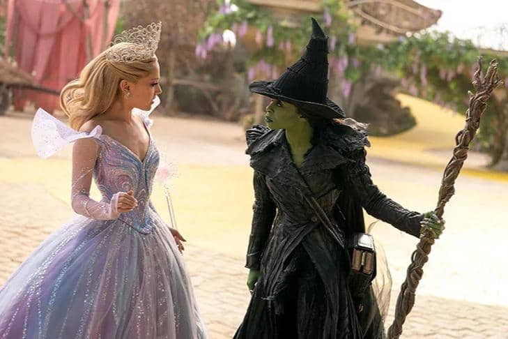 cuplikan adegan dalam film Wicked: For Good