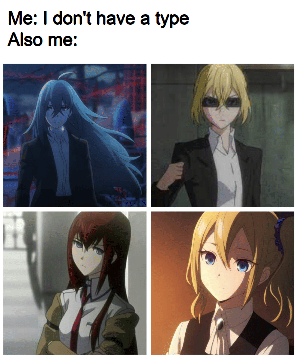 meme seragam dalam anime