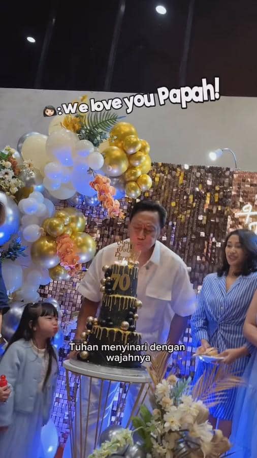 Ulang Tahun ke-70 Ayah Caesar Hito