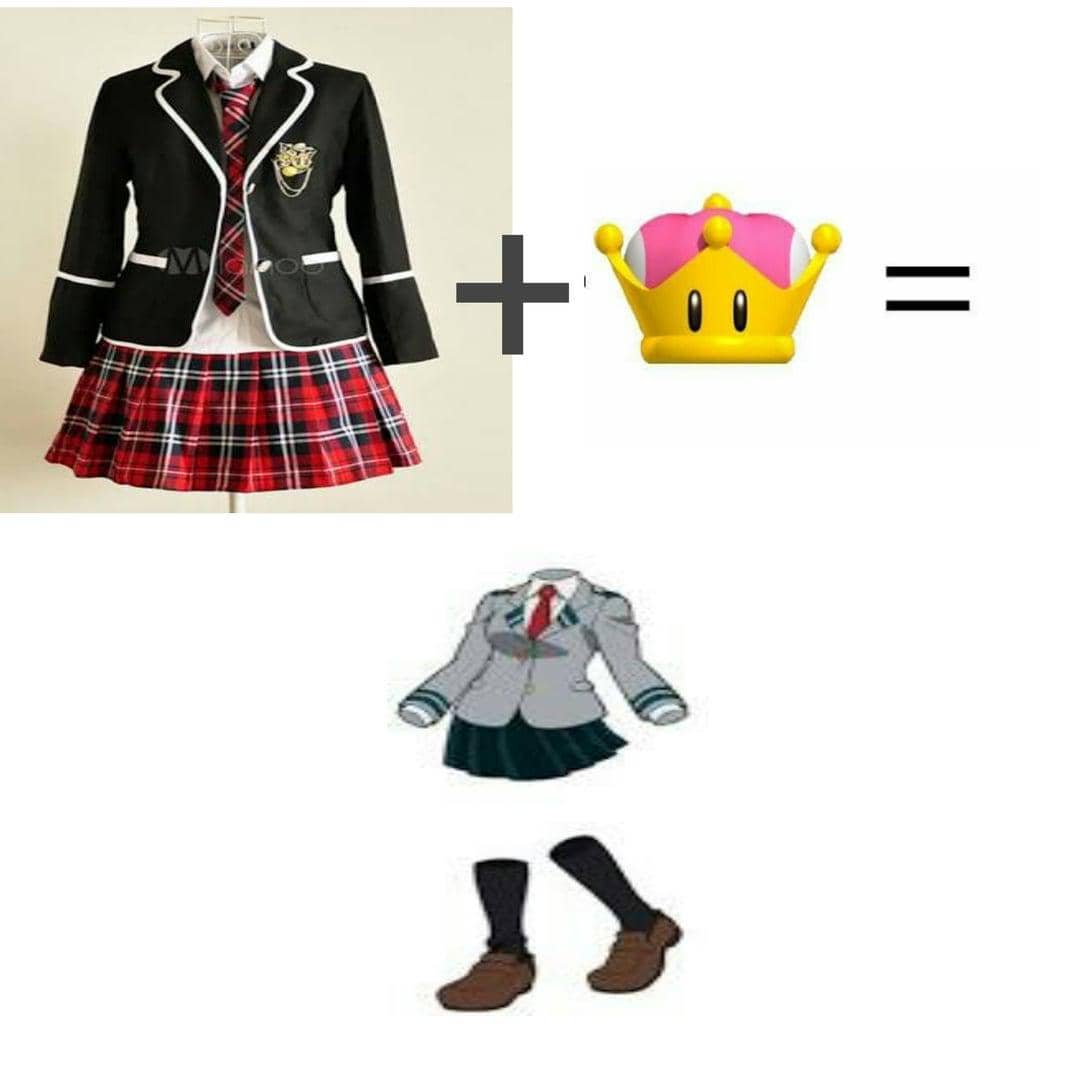 meme seragam dalam anime