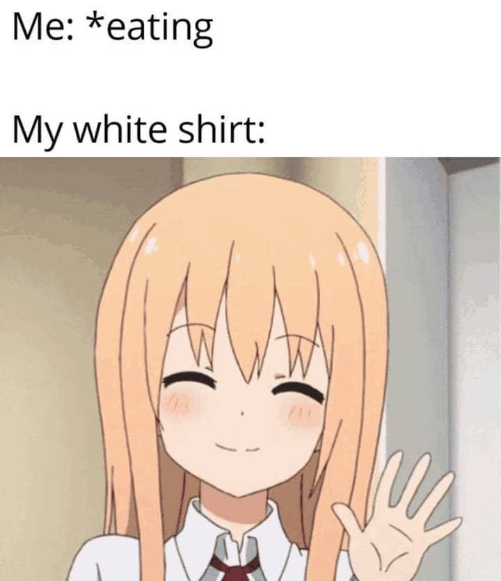 meme seragam dalam anime