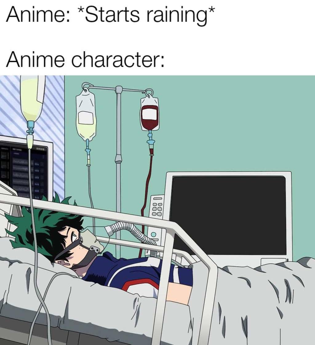 meme anime tentang cedera