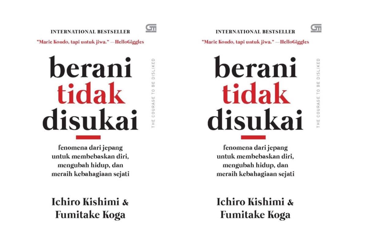 ilustrasi Berani Tidak Disukai oleh Ichiro Kishimi dan  Fumitake Koga