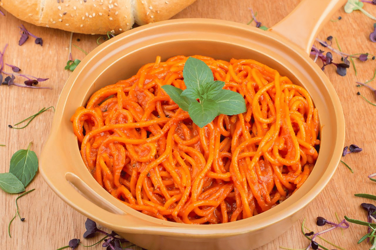 ilustrasi spaghetti all'assassina