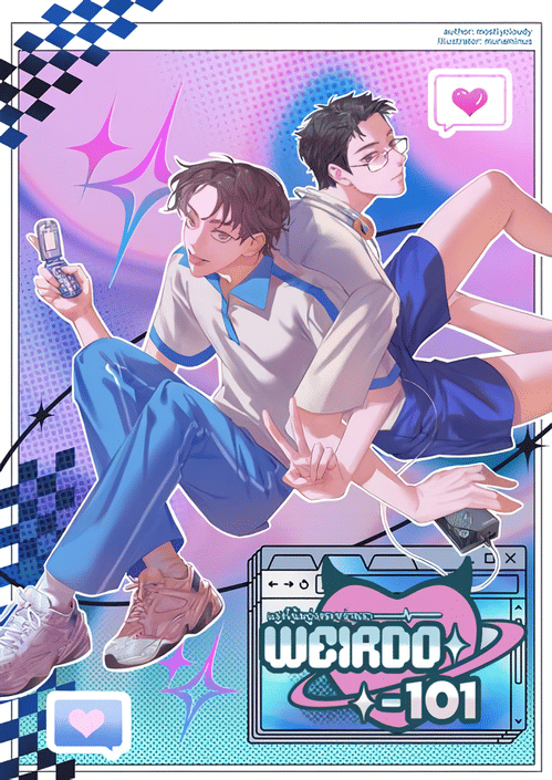 poster novel web Weirdo-101