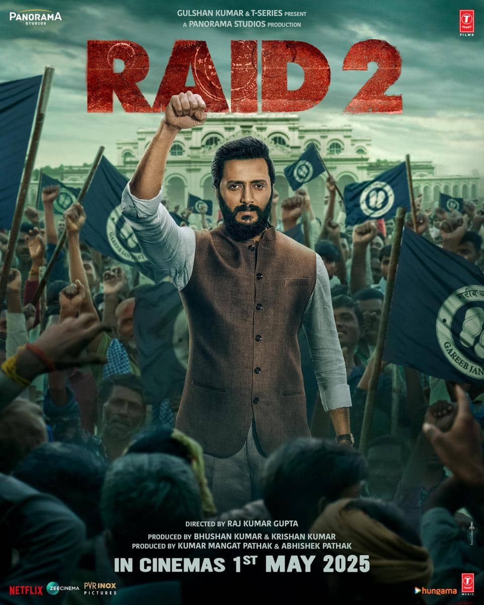Riteish Deshmukh dalam film Raid 2