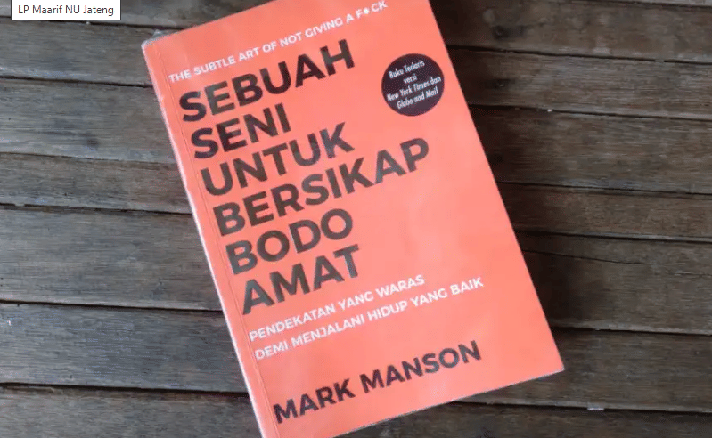 Ilustrasi Buku Sebuah Seni untuk Bersikap Bodo Amat 