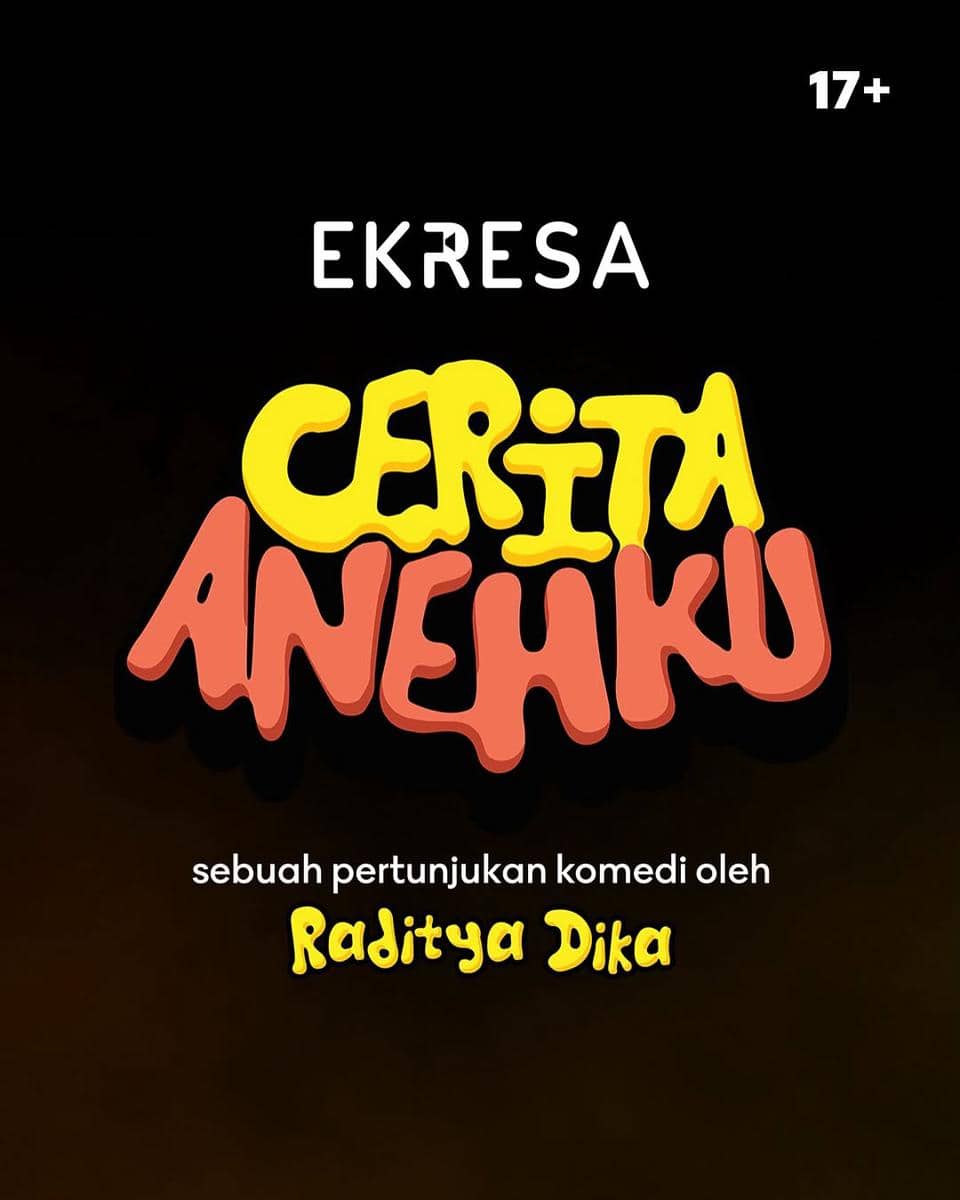Show stand up comedy Raditya Dika Cerita Anehku 2026