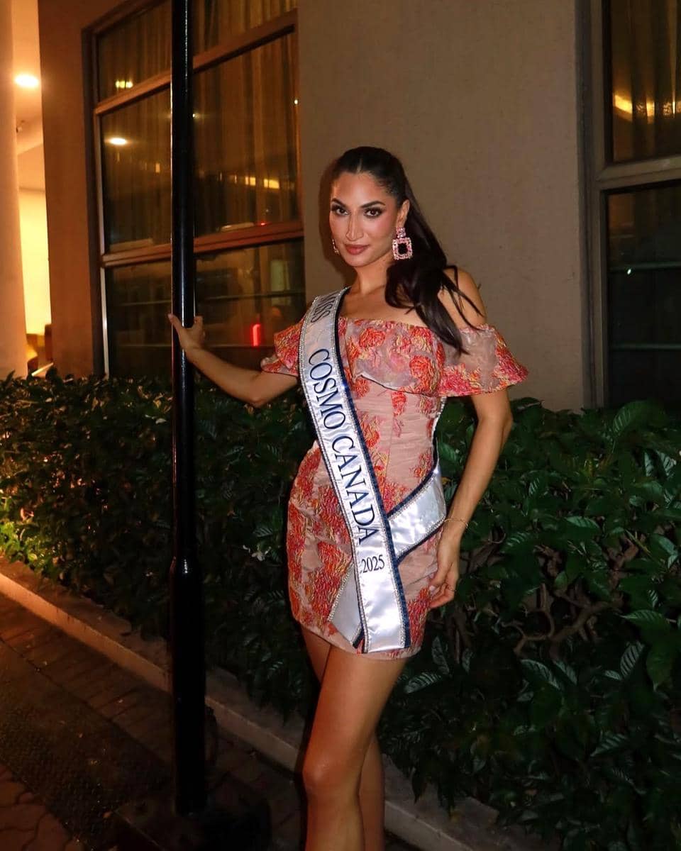 potret Samantha Slewa, Miss Cosmo Kanada 2025