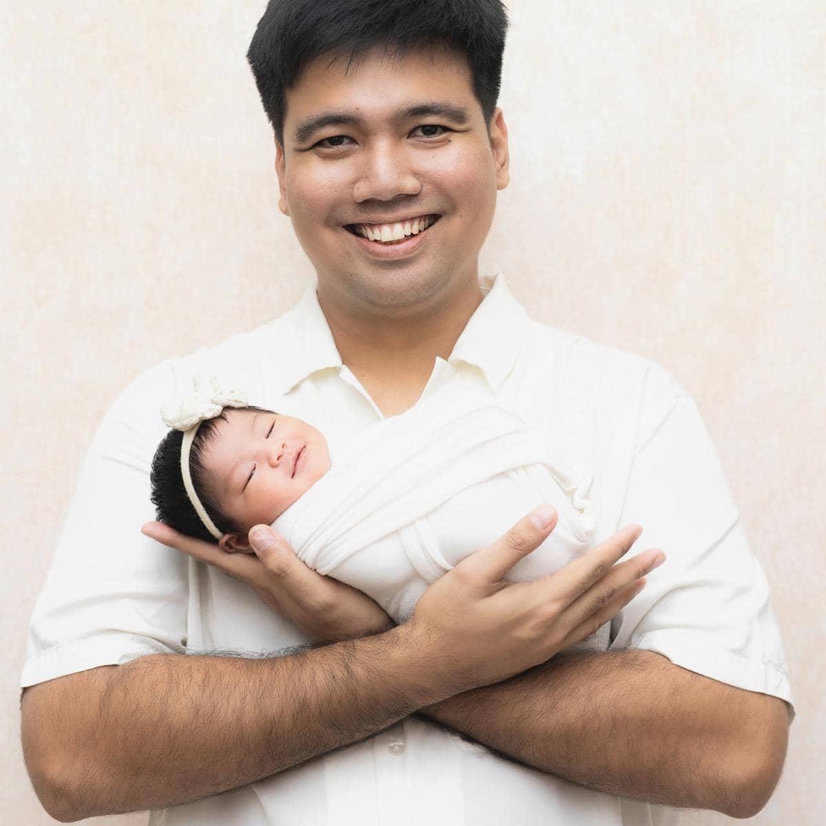 Pemotretan Newborn Baby Faraninda, Putri Frans Faisal (instagram.com/fransfaisal_)