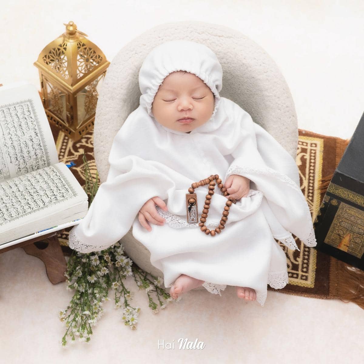 Pemotretan Newborn Baby Faraninda, Putri Frans Faisal (instagram.com/fransfaisal_)