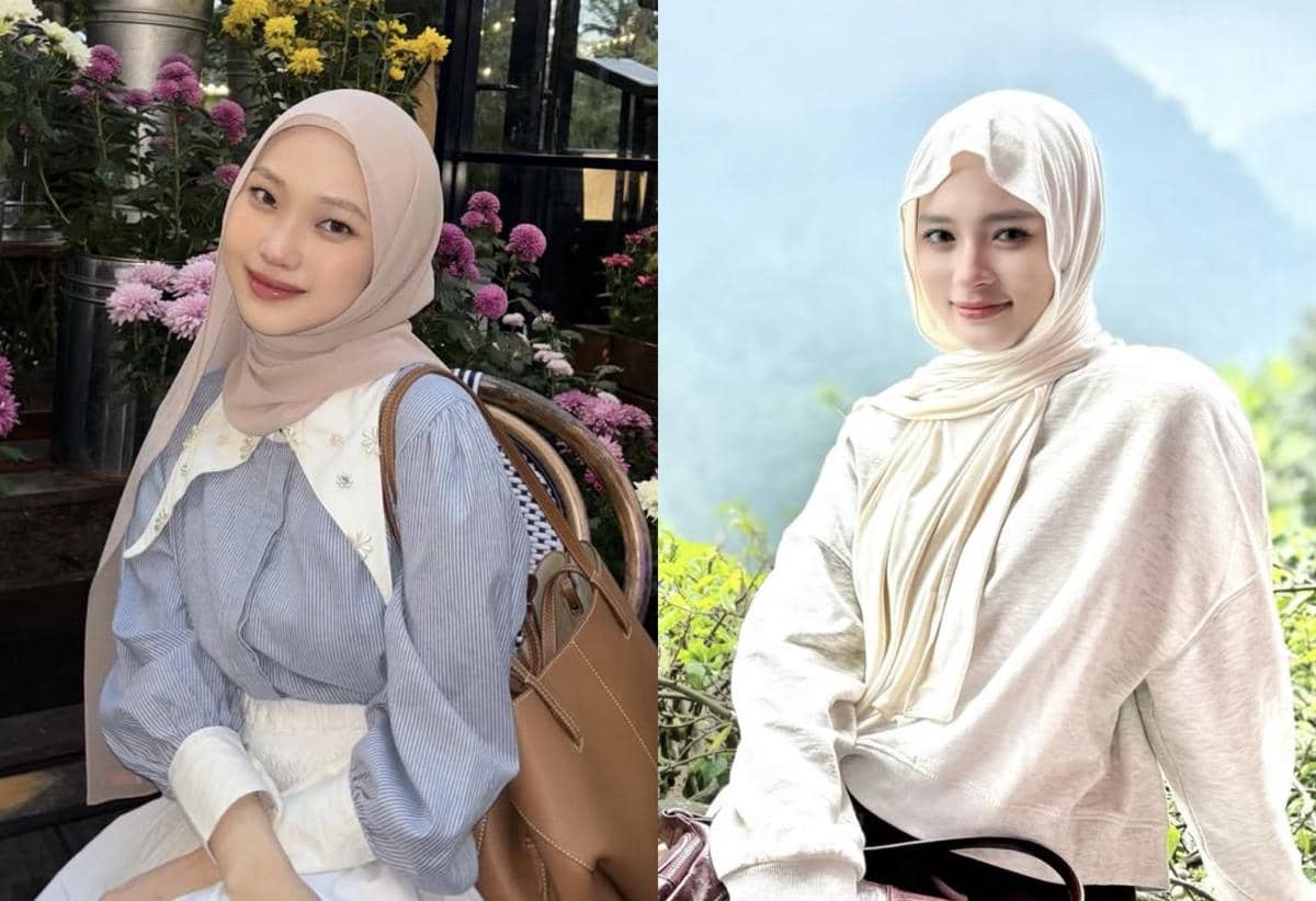 kolase foto Inara Rusli dan Jule