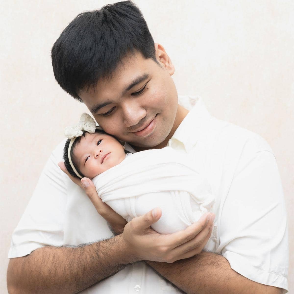 Pemotretan Newborn Baby Faraninda, Putri Frans Faisal (instagram.com/fransfaisal_)