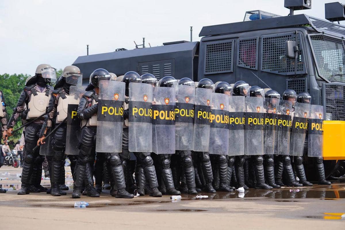 Ilustrasi unjuk rasa (dok. Humas Polri)