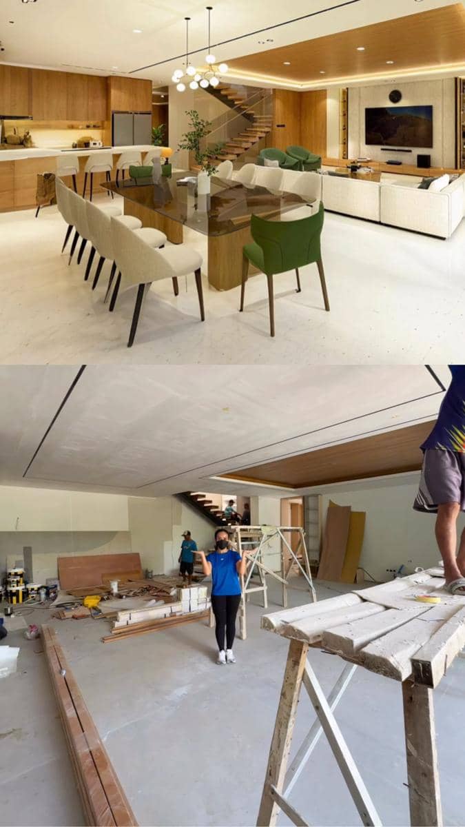 Potret progres renovasi Rumah Yura Yunita