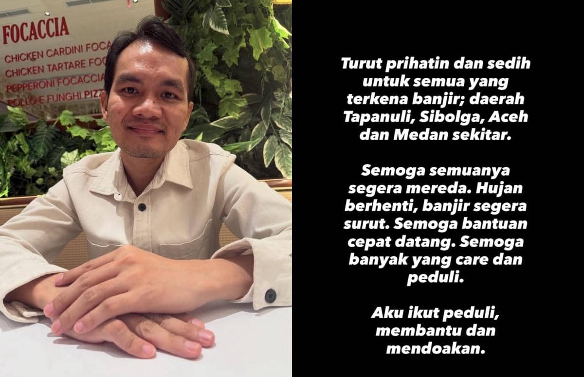 sederet artis sampaikan duka atas musibah banjir Sumatera