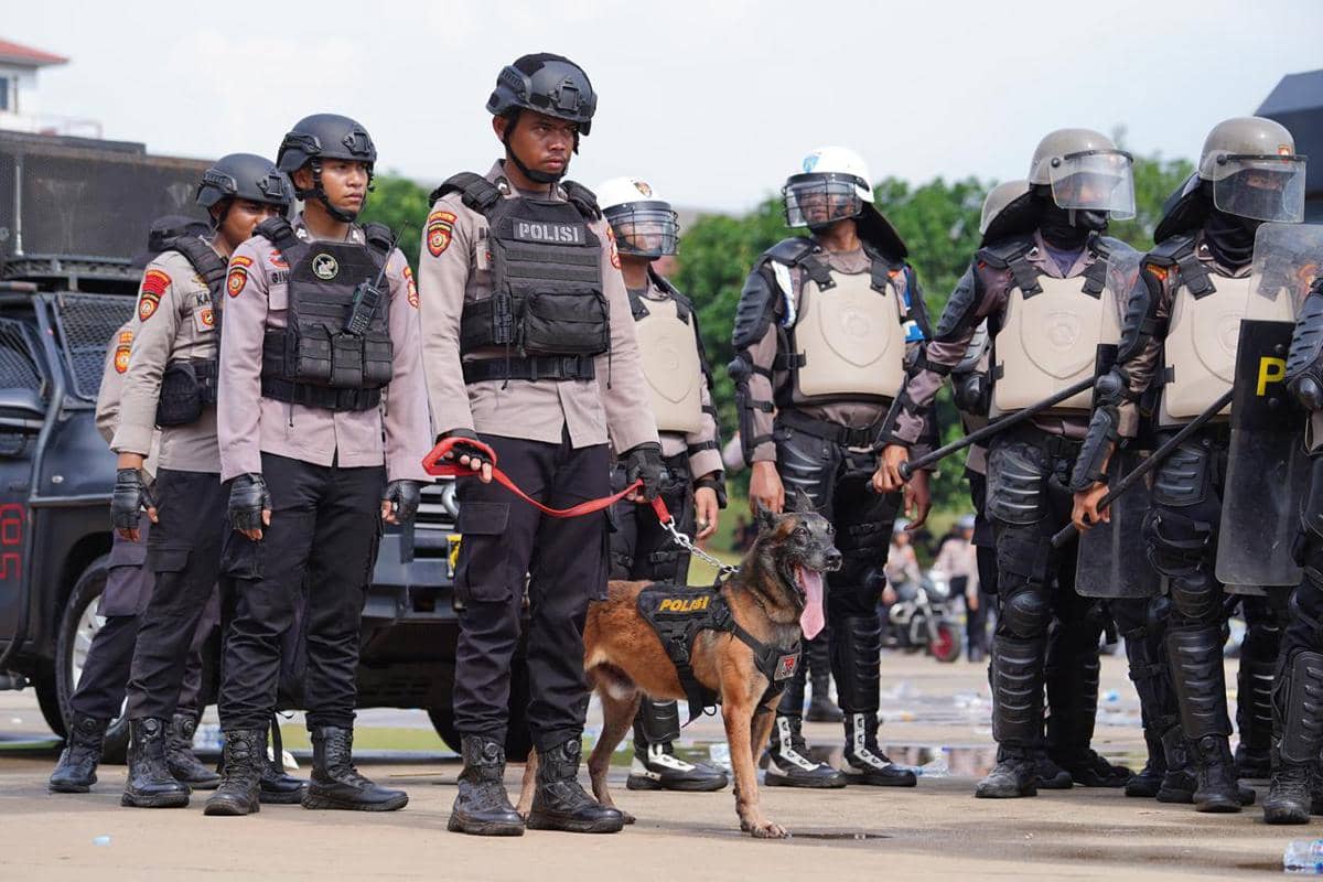 Ilustrasi unjuk rasa (dok. Humas Polri)