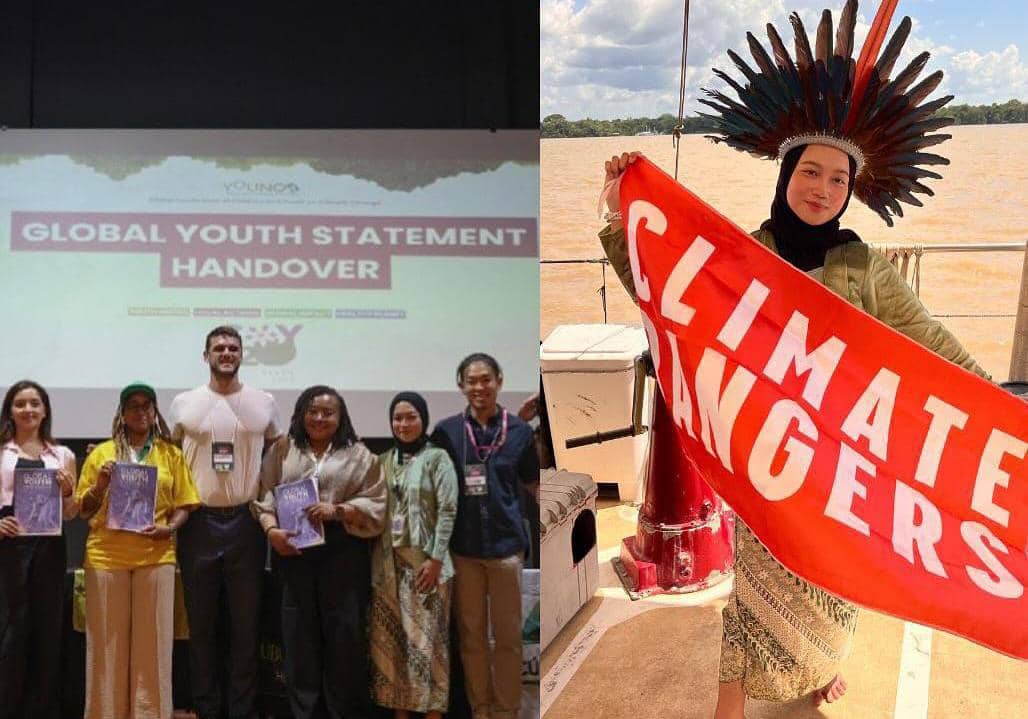 Delegasi muda Climate Ranger di COP30/ Instagram @climateranger