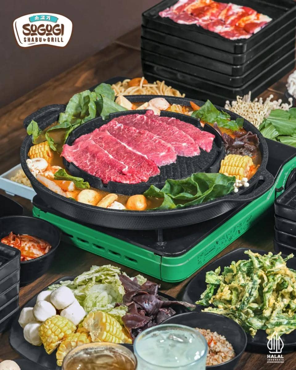 Potret menu Sogogi Shabu & Grill