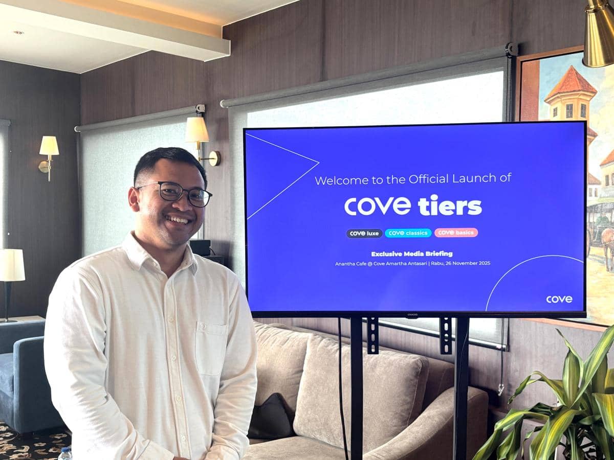 Dian Paskalis, Country Director of Growth & VP of Online Marketing Dalam Peluncuran Resmi Cove Tiers