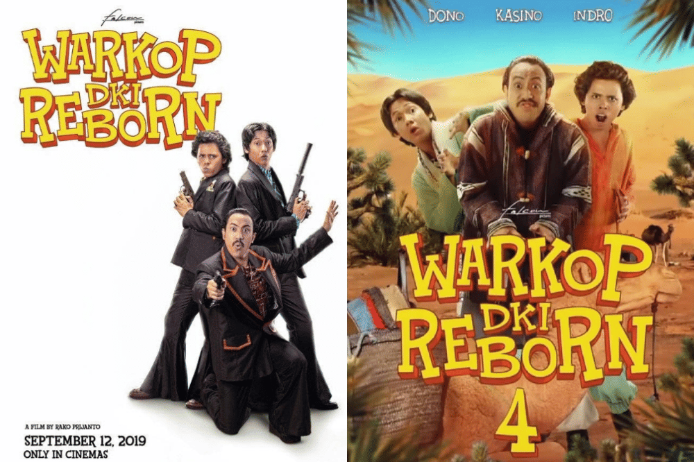 Poster film Warkop DKI Reborn 3-4