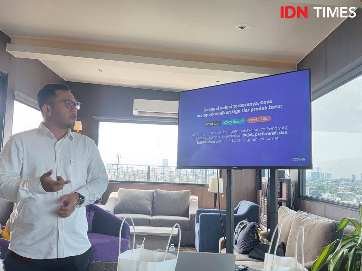 Media Briefing di Cafe Anantha, Cove Amartha Antasari Lantai Rooftop