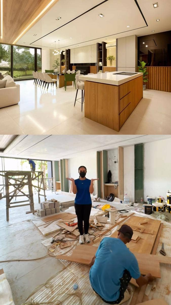 Potret progres renovasi Rumah Yura Yunita