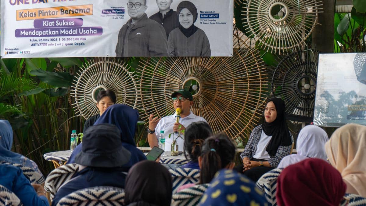 Pelatihan UMKM di Depok Bahas Cara Cerdas Mengakses Modal Usaha (Dok. IDN Times)