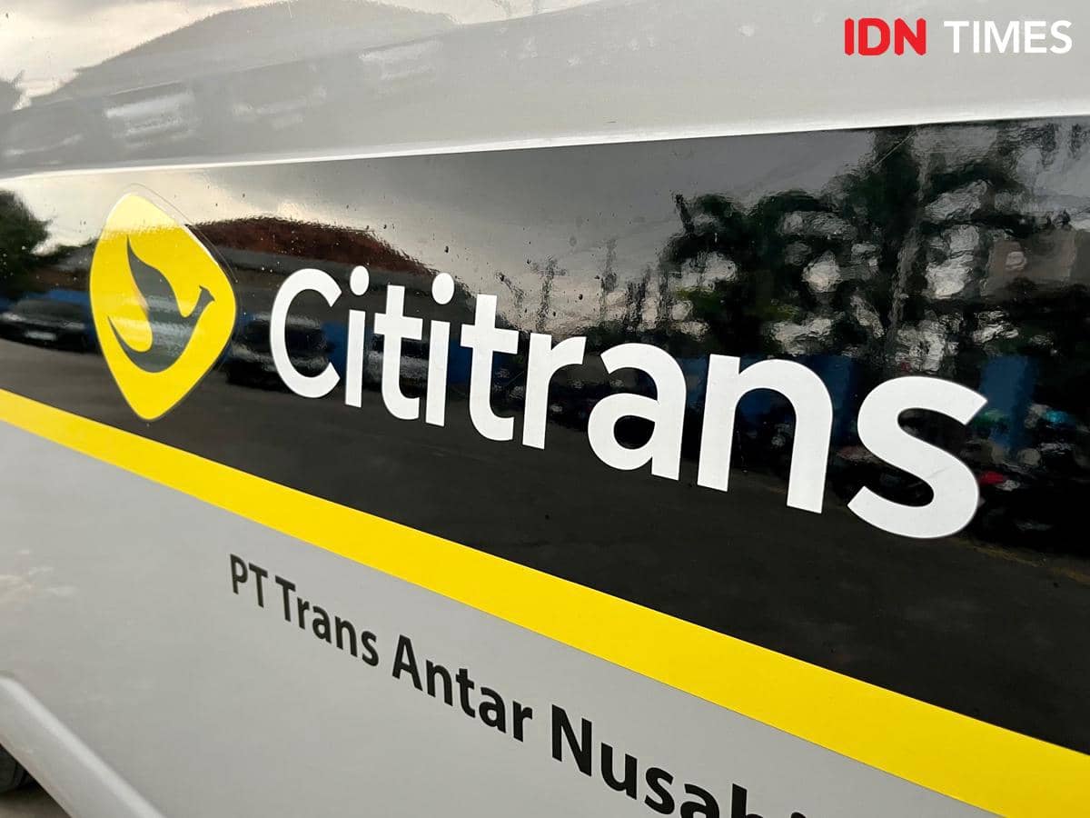 Armada Cititrans, anak perusahaan Bluebird Group. (IDN Times/Dhana Kencana)