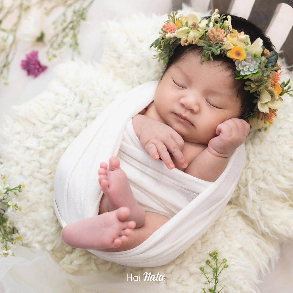 Pemotretan Newborn Baby Faraninda, Putri Frans Faisal (instagram.com/fransfaisal_)