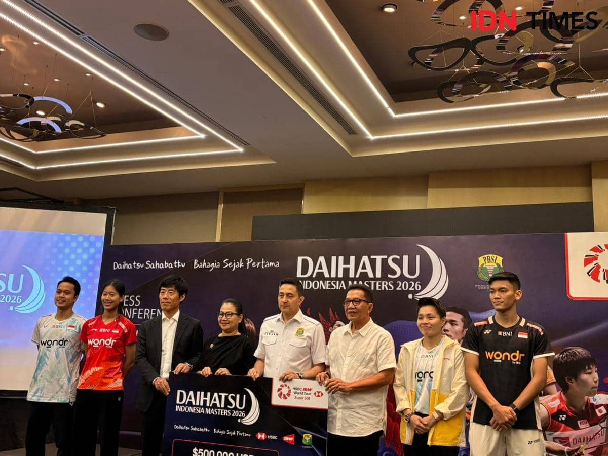 Jumpa pers Daihatsu Indonesia Masters 2026