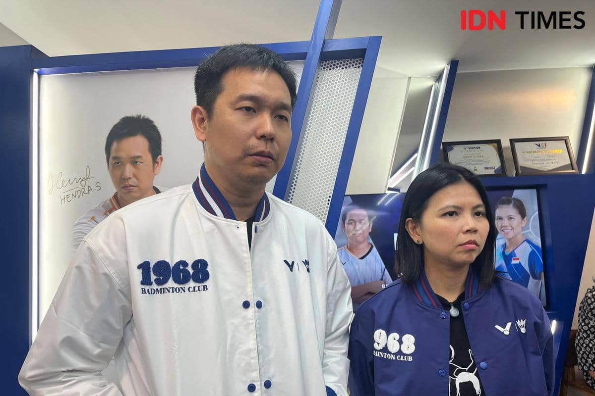 Hendra Setiawan dan Greysia Polii membuka bisnis bersama bertajuk VICTOR Concept Store GOLD MEDAL 