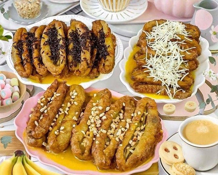 Kreasi Pisang Goreng Sandwich, Camilan Renyah dengan Isian Manis dan Gurih